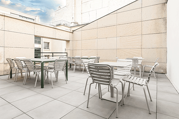 Myflexoffice location bureaux paris 9 le Cezanne Terrasse