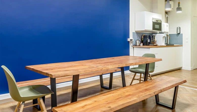 Myflexoffice location de bureaux Paris 10 La Messagerie Espace lunch 2