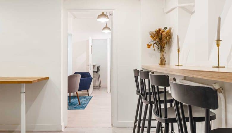 Myflexoffice location de bureaux Paris 10 La Messagerie Espace lunch