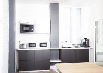 Myflexoffice location de bureaux Paris 75010 LAtelier Legendre Cuisine