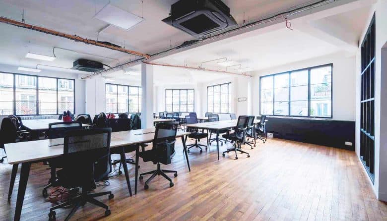 Myflexoffice location de bureaux paris 75002 Le Cardinal Openspace 2
