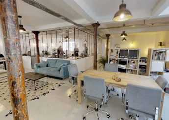 bureau a louer paris indus louis blanc open space 8