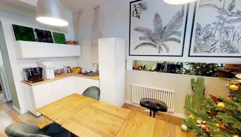 myflexoffice bureau a louer paris bureau 75003 green lab Cuisine