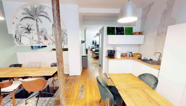 myflexoffice bureau a louer paris bureau 75003 green lab espace detente 2