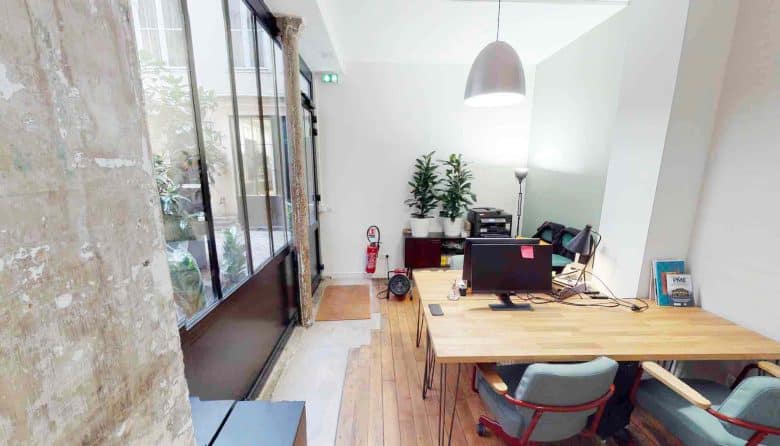 myflexoffice bureau a louer paris bureau 75003 green lab openspace 2