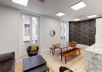 myflexoffice bureau a louer paris bureau 75009 Le Mozart espace lunch