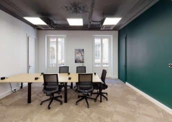 myflexoffice bureau a louer paris bureau 75009 Le Mozart open space 2