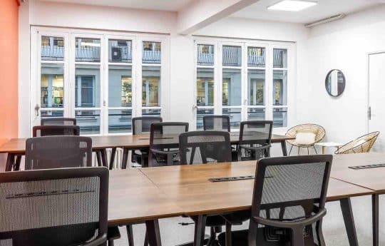 myflexoffice bureau a louer paris bureau 75010 Le Petit Paradis Open space 1