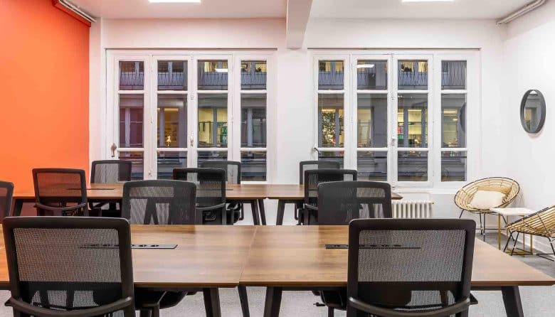 myflexoffice bureau a louer paris bureau 75010 Le Petit Paradis Open space 4