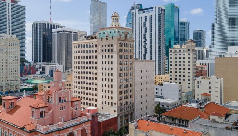 myflexoffice location bureaux miami downtown Security building exterieur 1