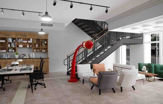myflexoffice office rent miami the flagship lobby