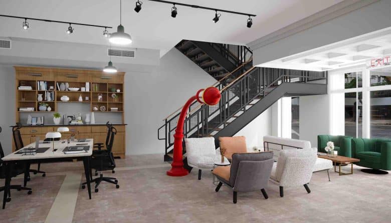 myflexoffice office rent miami the flagship lobby