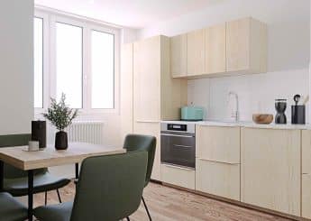 Myflexoffice Location bureau lyon 3 Le crequi espace cuisine