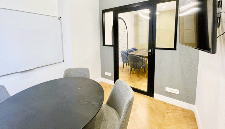 Myflexoffice Location bureaux Lyon 69001 LImpérial Salle de réunion 4