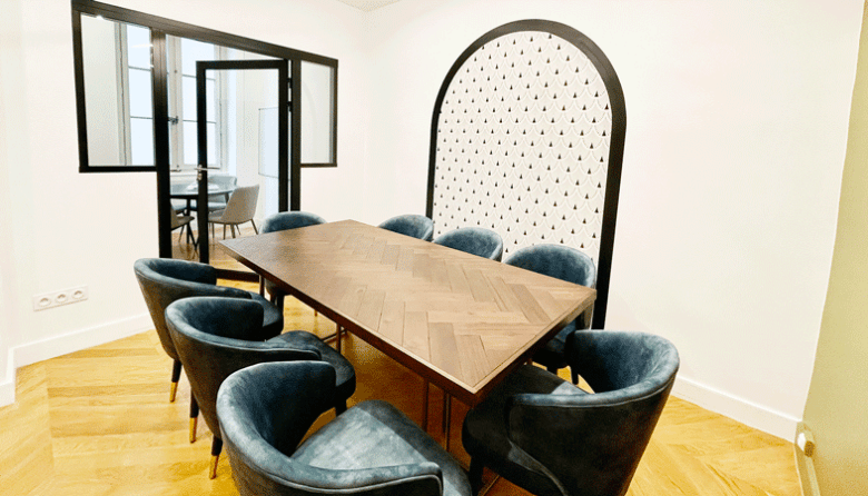 Myflexoffice Location bureaux Lyon 69001 LImpérial Salle de réunion 5