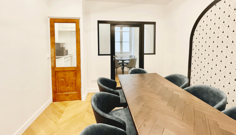 Myflexoffice Location bureaux Lyon 69001 LImpérial Salle de réunion