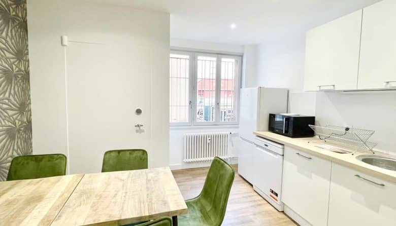 Myflexoffice location bureaux Lyon 3 Le Crequi Cuisine