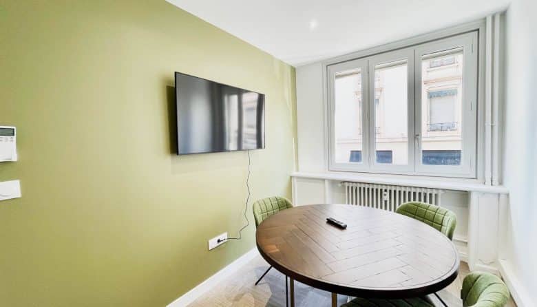 Myflexoffice location bureaux Lyon 3 Le Crequi Salle de reunion