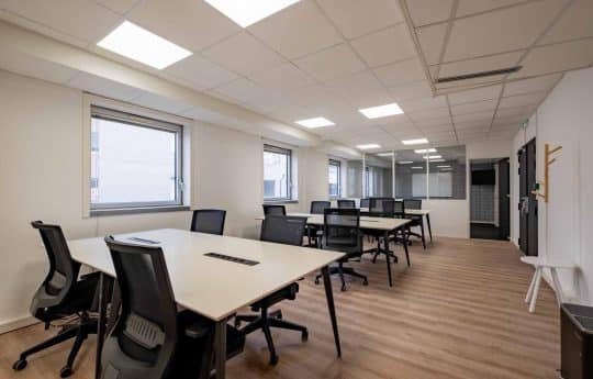 Myflexoffice location bureaux Lyon 3 Le Phenix 12 Open space 2