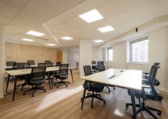 Myflexoffice location bureaux Lyon 3 Le Phenix 16 Open space 1