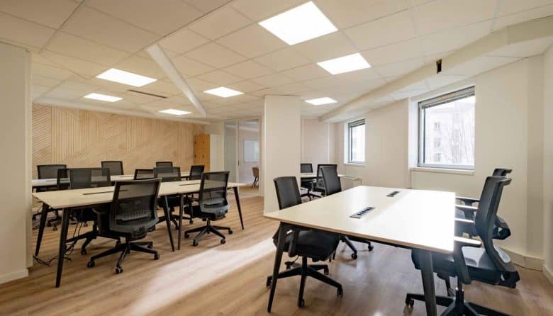Myflexoffice location bureaux Lyon 3 Le Phenix 16 Open space 1