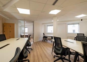 Myflexoffice location bureaux Lyon 3 Le Phenix 16 open space 3
