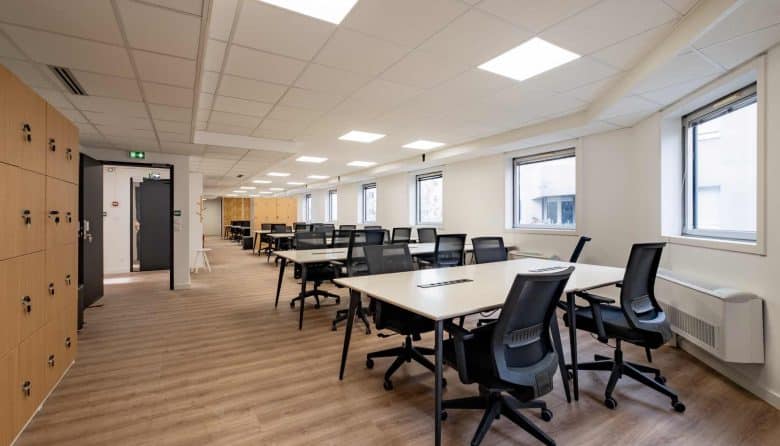 Myflexoffice location bureaux Lyon 3 Le Phenix 34 Open space 1