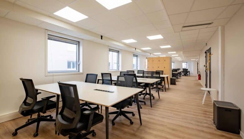 Myflexoffice location bureaux Lyon 3 Le Phenix 34 Open space 4