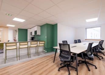 Myflexoffice location bureaux Lyon 3 Le Phenix R6 open space 2 1