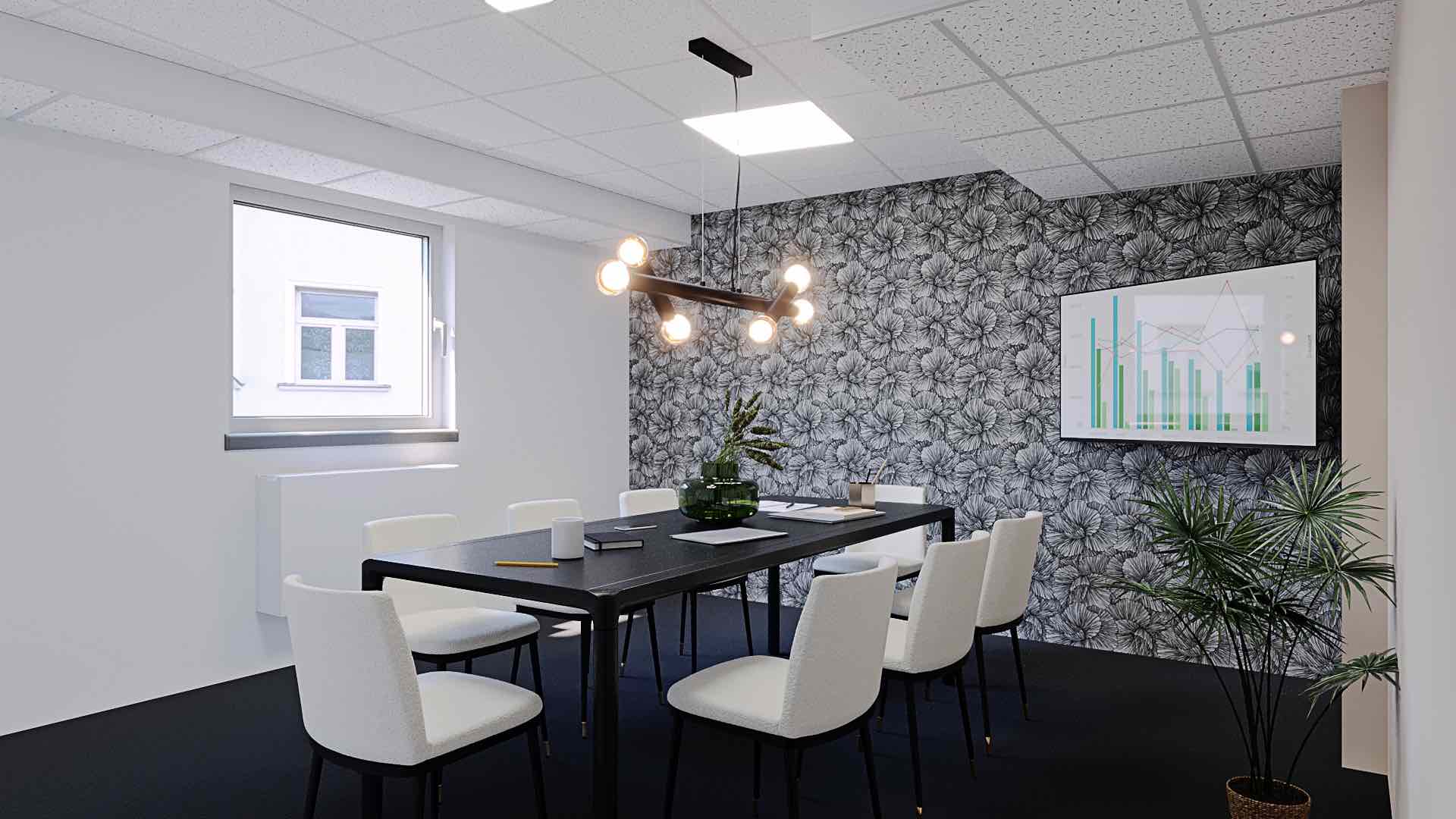 Myflexoffice location bureaux lyon 3 Le Phenix salle de reunion