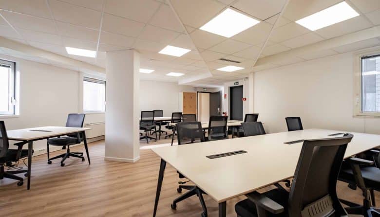 Myflexoffice location bureaux Lyon 3 Le Phenix 16 open space 2