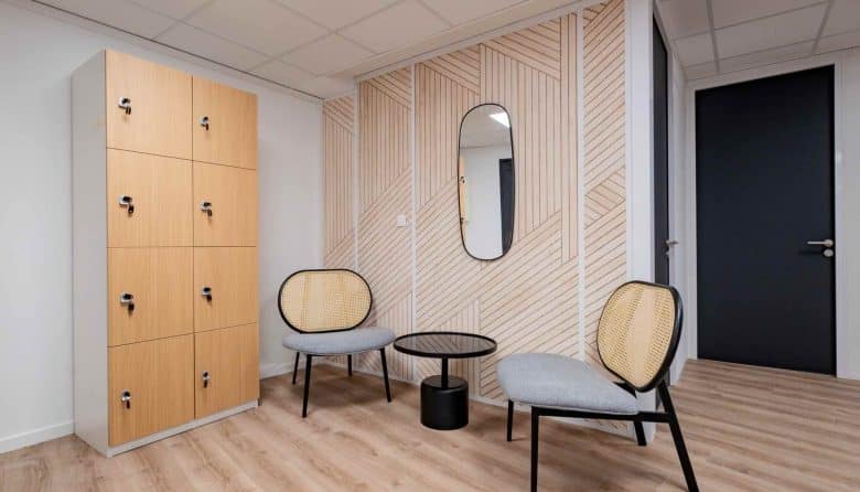 Myflexoffice location bureaux Lyon 3 Le Phenix 34 espace detente
