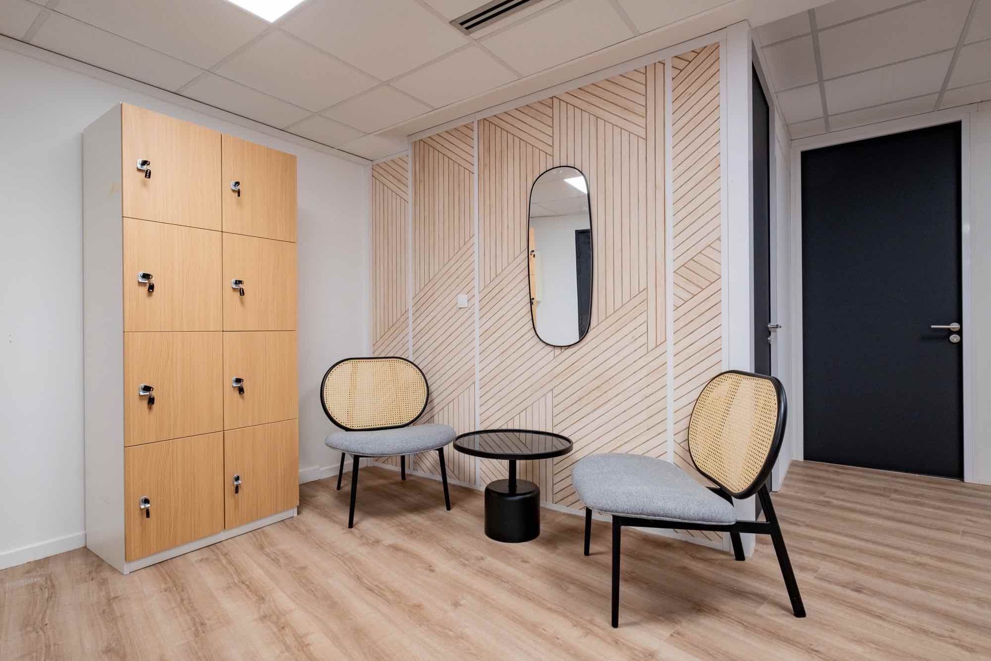 Myflexoffice location bureaux Lyon 3 Le Phenix 34 espace detente