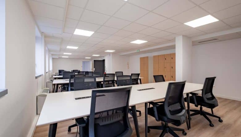 Myflexoffice location bureaux Lyon 3 Le Phenix R4 open space 2