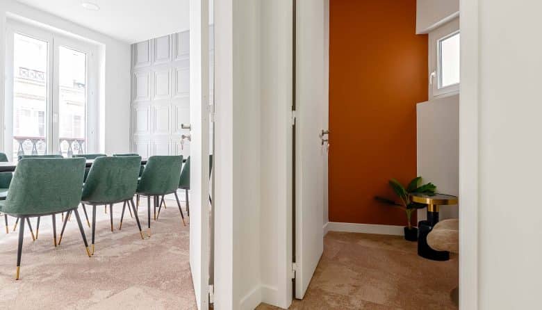 Myflexoffice location bureaux Paris 75009 Le Scott Espace privatif