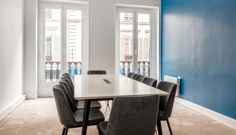 Myflexoffice location bureaux Paris 75009 Le Scott Salle de reunion 2