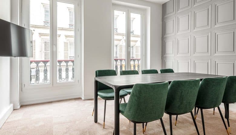 Myflexoffice location bureaux Paris 75009 Le Scott Salle de reunion