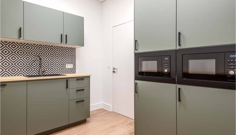 Myflexoffice location bureaux Paris 75009 Le Woody Cuisine