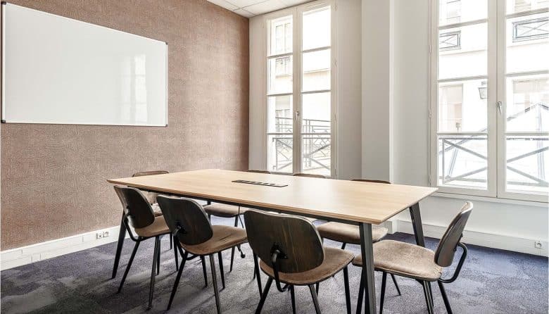 Myflexoffice location bureaux Paris 75009 Le Woody Salle de réunion 2
