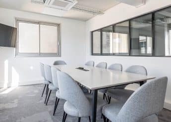 Myflexoffice location bureaux paris 5 le pégase salle de réunion