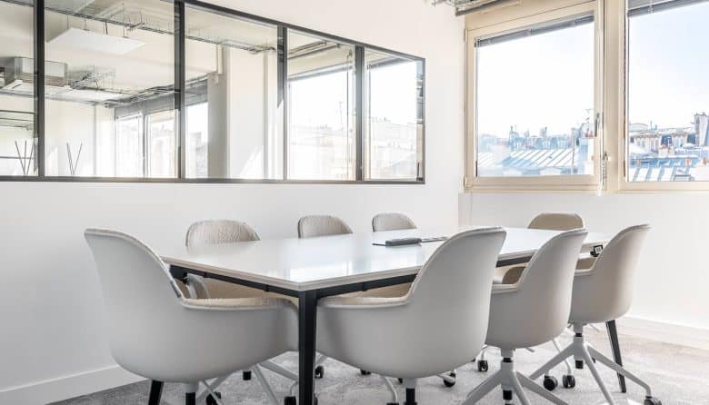 Myflexoffice location bureaux paris 5 le pégase salle de réunion