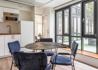 Myflexoffice location bureaux paris 9 Le Zola cuisine