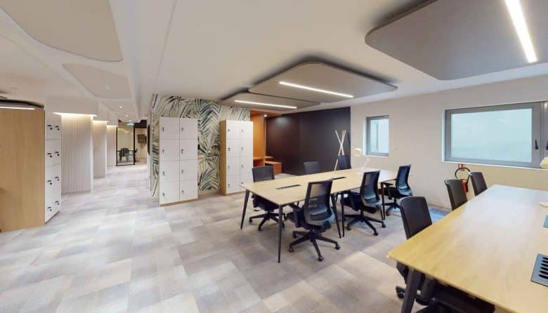 Myflexoffice location de bureaux Paris 75009 LEcrin Open space 1