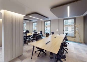 Myflexoffice location de bureaux Paris 75009 LEcrin Open space 2