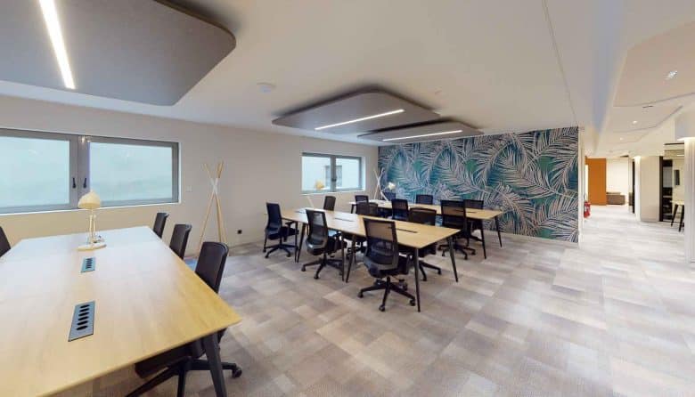 Myflexoffice location de bureaux Paris 75009 LEcrin Open space