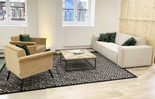 Myflexoffice location de bureaux Paris 9 Bonaparte Espace detente