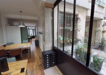 Myflexoffice bureau location paris 3 fond de cour Montmorency openspace 2
