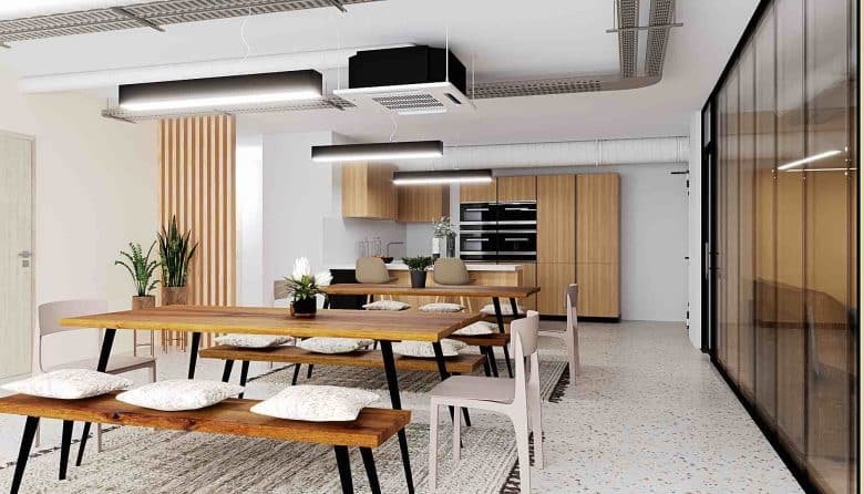 Myflexoffice location bureaux Paris 75009 Villa Massé Espace restauration