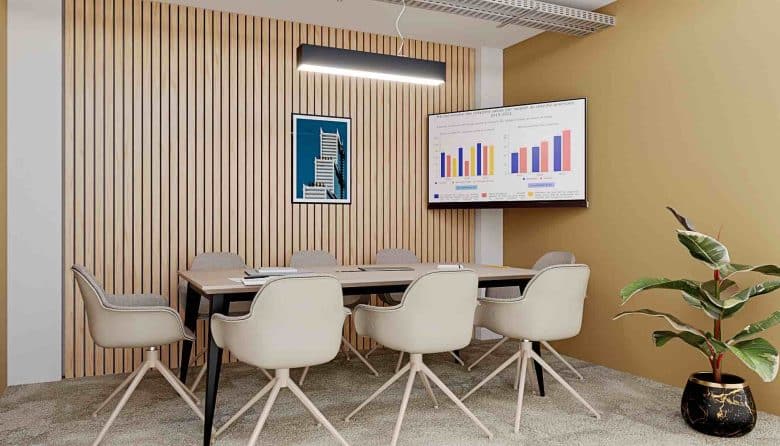Myflexoffice location bureaux Paris 75009 Villa Massé Salle de réunion
