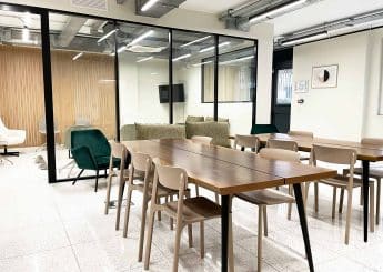 Myflexoffice location bureaux Paris 9 La Villa Masse espace restauration 1